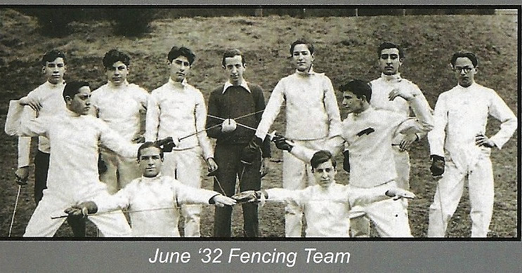 1932 Barringer High School Fencing Team
Photo from Billi Bromer
