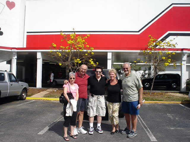 Nicky G & wife, John Fardella & wife, Ron Hayes
Photo from Ron Hayes
