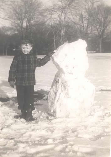 Fred Russell and Snowman
1947
