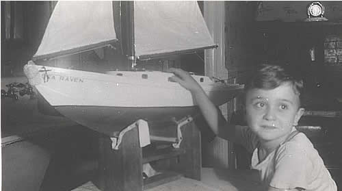 Fred Russell and Boat
1947
