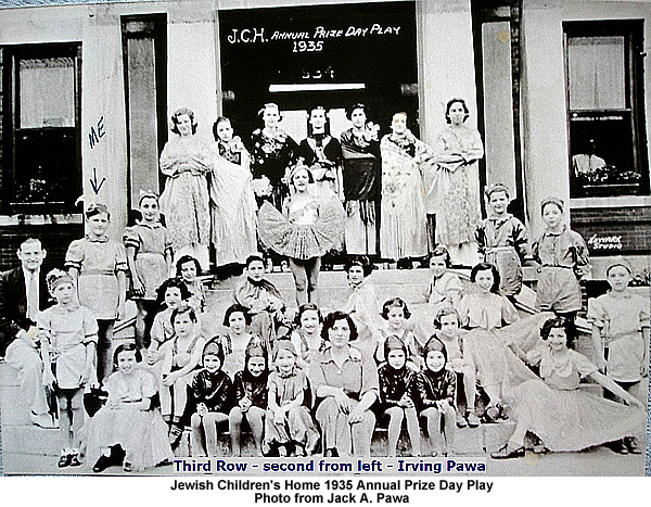 1935 Jewish Children's Home Annual Prize Day Play
