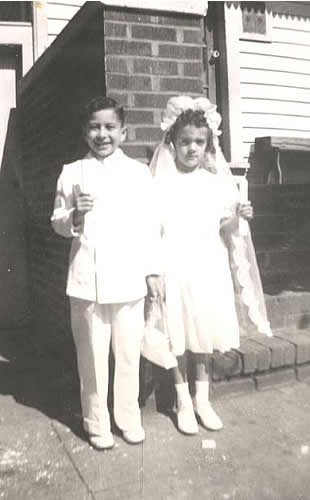 Cousin John and Joanne
First Communion

