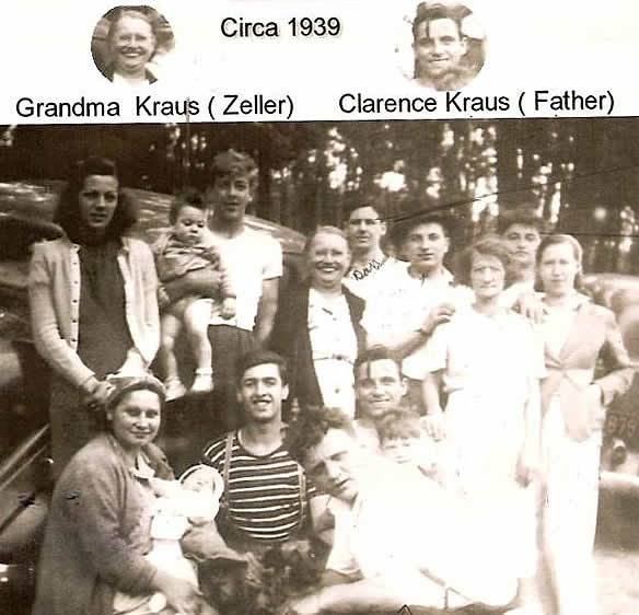 Kraus Family
~1939
Photo from Joyce Myers
