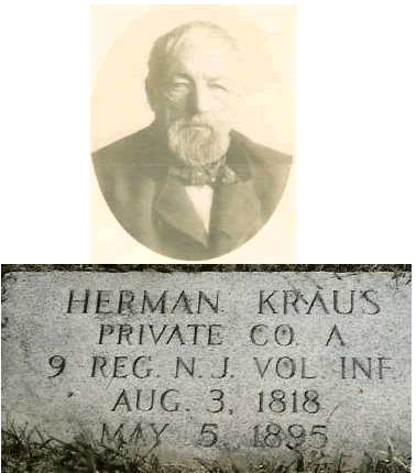 Kraus, Herman
Born in Heidelberg, Baden (Germany)
Died in Newark, NJ
Photo from Joyce Myers
