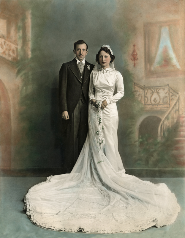 Luciano, Bill & Hellen wedding at St. Michael's 1938
Photo from Billi Bromer
