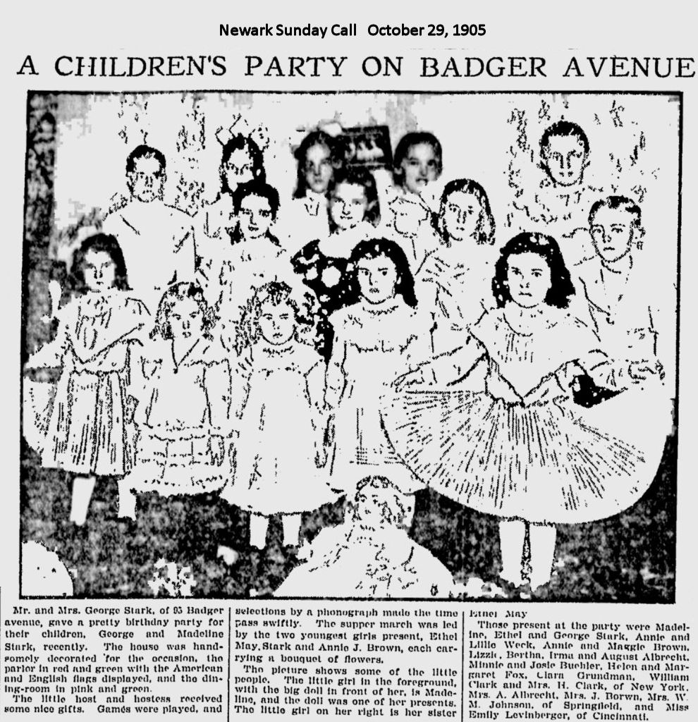 A Children's Party on Badger Avenue
