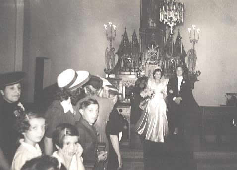 Tomaselli Wedding
St. Lucy's Church 
Sept 07 1941

