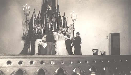 Tomaselli Wedding
St. Lucy's Church 
Sept 07 1941
