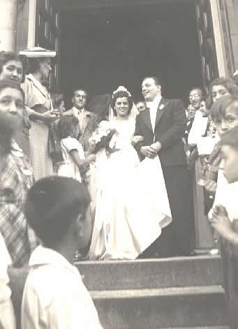 Tomaselli Wedding
Eleanor and Vincent 
Sept 7, 1941
