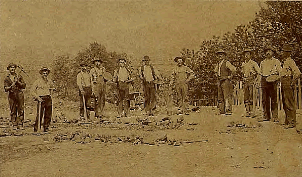 1860's Workers
Postcard
