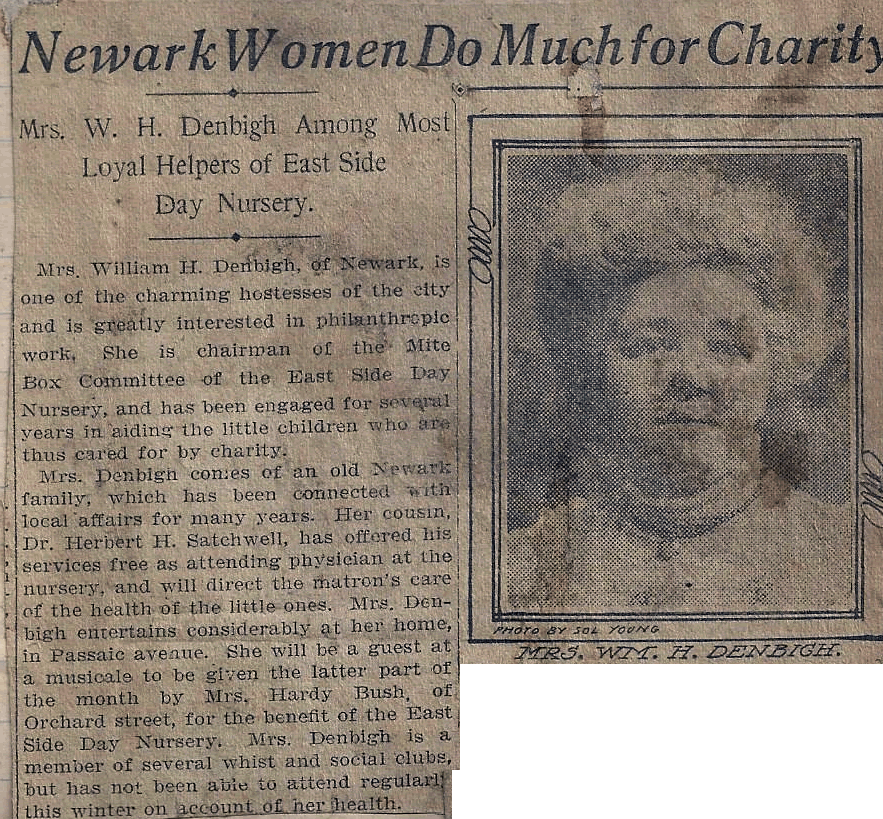 Denbigh, Mrs. William H.
Photo from William R. Denbigh
