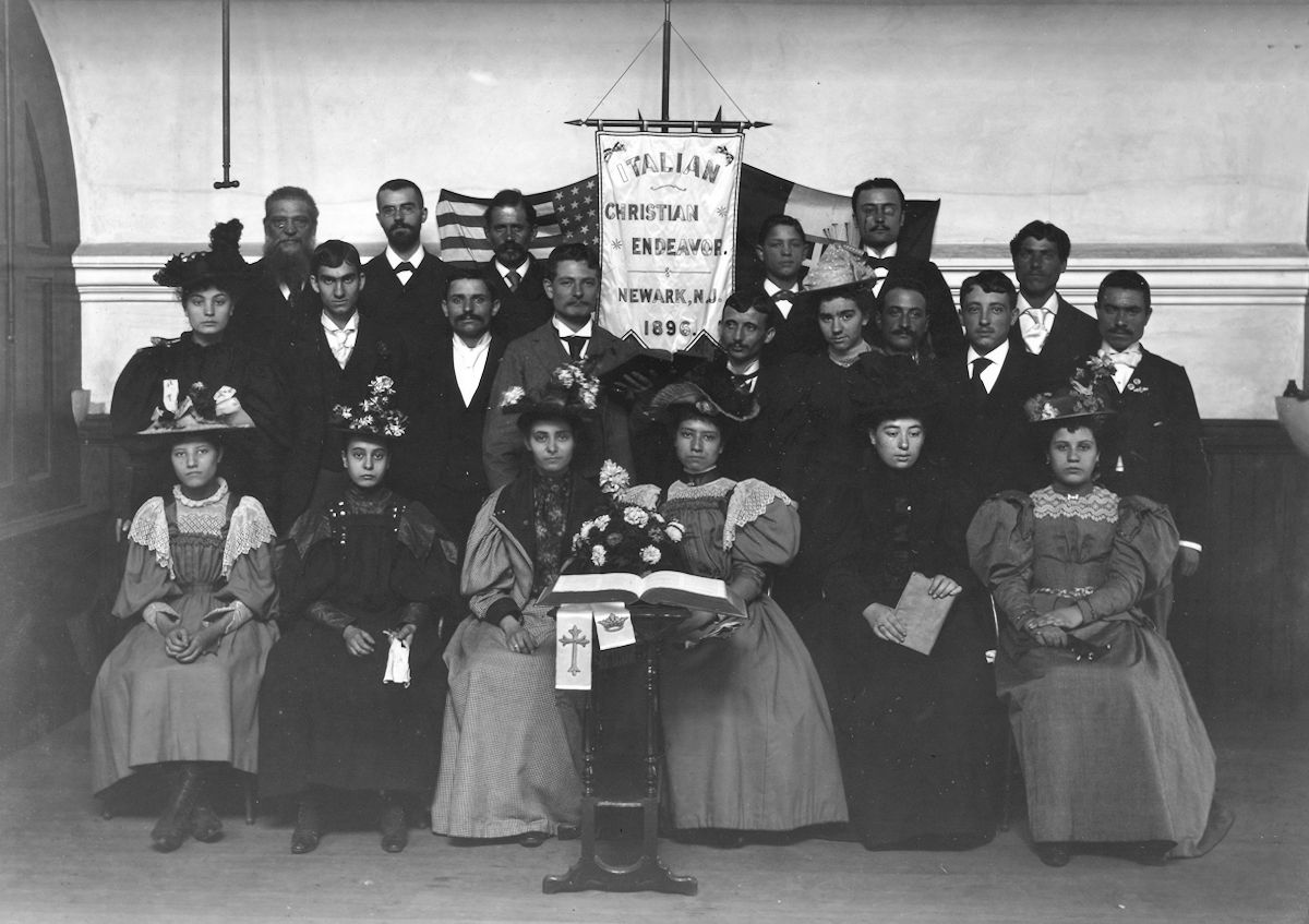 Italian Christian Endeavor Group
1896
Photo from NJ Digital Highway
