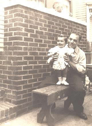 Joanne, Dad T.
Grandpa Spinazzola in background

