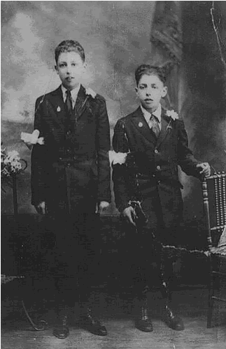 Mango, William & Michael - confirmation-St. Philip Neri-circa 1920
Photo from Veronica Mango
