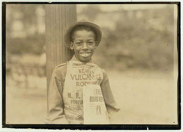 Roland, eleven year old newsboy, Newark, N.J.
