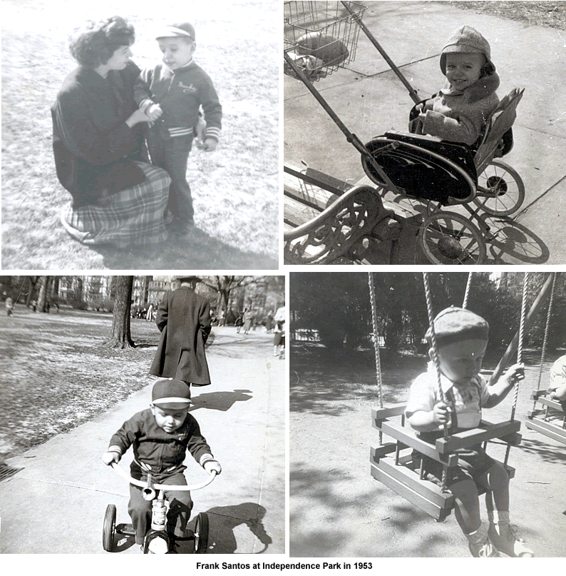 Santos, Frank
In Independence Park 1953
