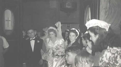 Tomaselli Wedding
St. Lucy's Church 
Sept 07 1941

