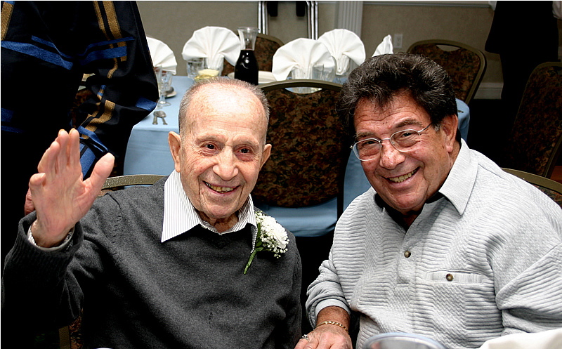 Tom Tomaselli
Tom Tomaselli 96, & Michael Tomaselli 73, brothers that were raised on Clifton Ave in Newark.
2008
Photo from Fred Russell
