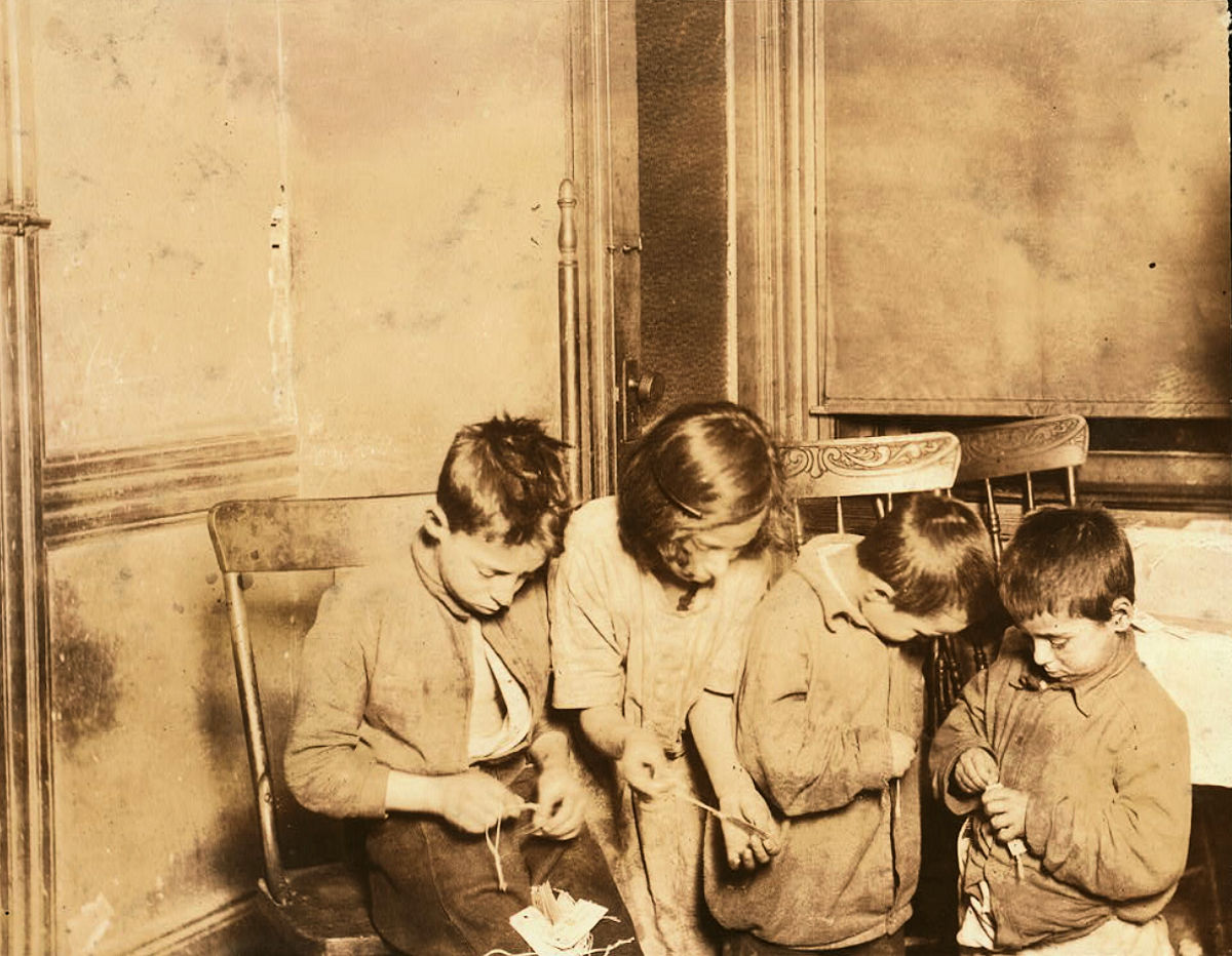 Unknown Group of Children
Photo from the LOC
